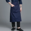 2022 Chinese elements  good fabric  cafe staff apron  chef apron discount Color color 4