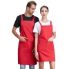 2022 fashion high quality Europe desgin water proof cafe halter apron long apron Color color 5