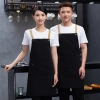 2022 hot sale  dessert store staff apron waiter apron cafe women halter apron custom logo Color color 2