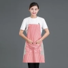 2022 light green stripes halter apron vegetable store milk tea apron friut shop apron discount Color color 3