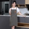 2022 upgrade Europe design canvas  baker apron waiter apron household apron