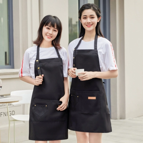 2025 China apron factory cheap price halter apron fruit store apron long apron
