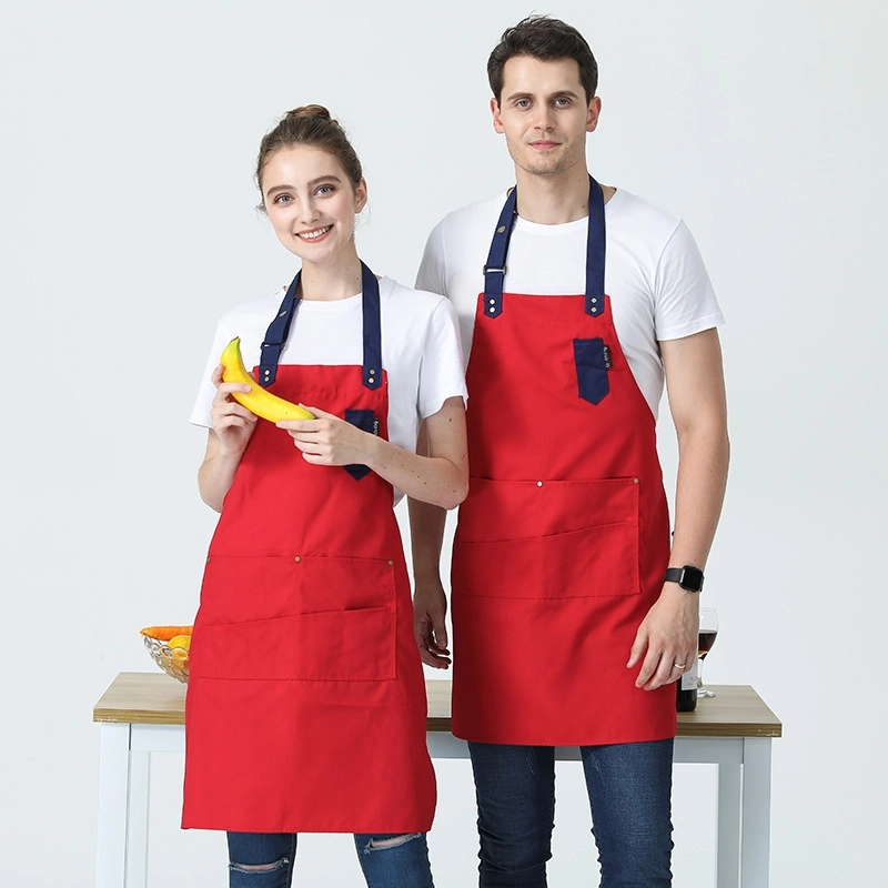 2025 fashion hot sale  halter apron  fruit store apron long apron household apron