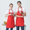 2022 fashion canvas halter apron  fruit store buy  apron for waiter caffee shop household apron