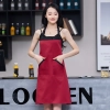 2022 Japan style  halter apron  buy  apron for   chef apron caffee shop waiter apron Color color 3