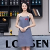 2022 Japan hot sale  halter apron  buy  apron for   chef apron caffee shop waiter apron Color color 3