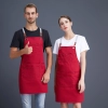 2022 Europe design halter apron  housekeeping aprons for   chef apron caffee shop  waiter apron 2217