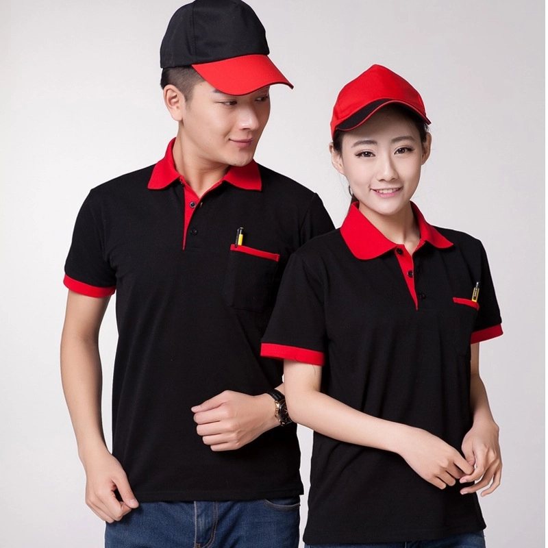 2025 solid color cheap short sleeve  tshirt working uniform wholesale price