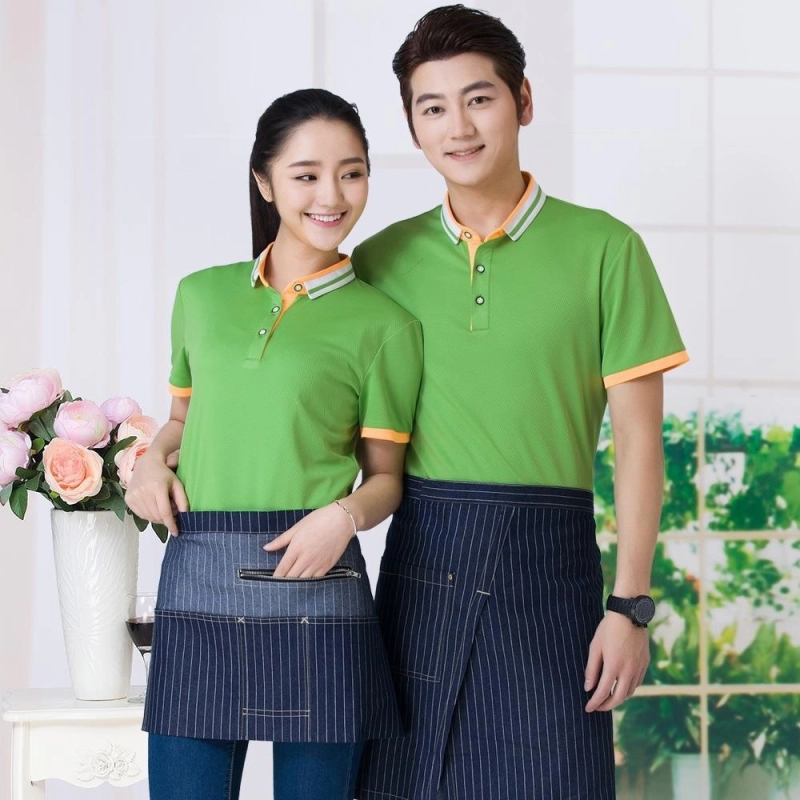 2025 tourn down collar cheap short sleeve  tshirt working uniform wholesale price