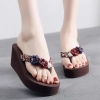 2022 high quality floral beach slipper  women  slipper wholesale household sipper Color color 4