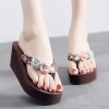 2022 high quality floral beach slipper  women  slipper wholesale household sipper Color color 6