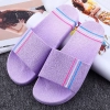2022 high quality PVC household shower beach slipper  women men cheap slipper wholesale sipper