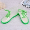 2022 Transparent Sweaty  fashion colorful crystal transparent PVC  women rain boot Color color 5