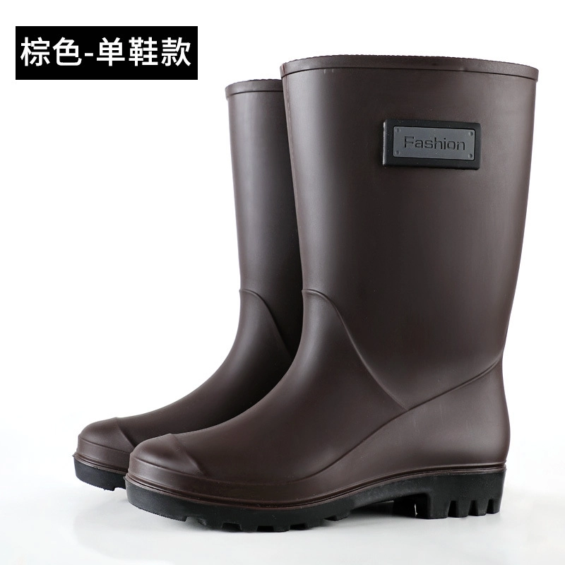2025  new design PVC water proof  out door women rain boot high boot