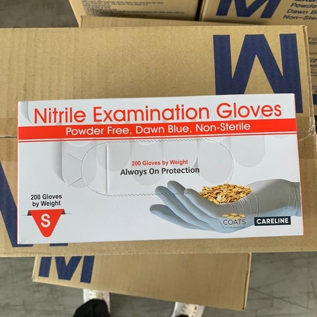 ready stock USA ware house OGT hartalega coats careline box 200pcs disposable  nitrile  examination gloves