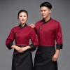 Russian classic restaurant chef uniform fashion design