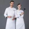 2022   long  sleeve  coffee bar chef master chef jacket  discount bread house  baker  chef blouse jacket cheap price Color color 2