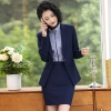 fashion  upgrade business office lady women suit  sales representative pant suit as uniform