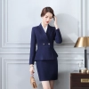2022 new business suit female  pant suit  work wear for women front desk receiption uniform suits