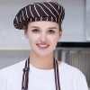 high quality Europe restaurant pub unisex waiter beret hat waitress cap Color color 10