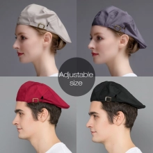 fashion Adjustable size Europe restaurant pub waiter/waitress beret  cap