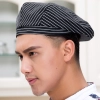 high quality summer breathable mesh unisex waiter beret hat waitress cap chef cap hat Color 27