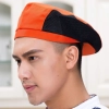 high quality summer breathable mesh unisex waiter beret hat waitress cap chef cap hat Color 28
