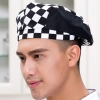 high quality summer breathable mesh unisex waiter beret hat waitress cap chef cap hat Color 31