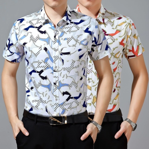 2015 brands short sleeve casual beach  man shirt