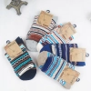 thicken stripes knitted men's cotton socks