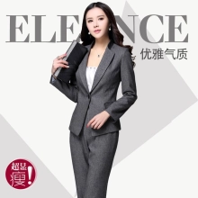 shawl collar spring high quality sales women uniform pant suit