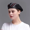 summer mesh cafe pub waiter  cap hat beret hat for women men