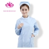 long sleeve round collar high quality female nurse coat uniform