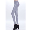 sexy low waist PU leather young girls legging pant Color grey