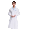 fashion design new doctor men and women nurse hospital workwear uniform Color women white (light blue collar)