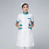 new arrival hospital medical nurse coat short sleeve Color short sleeve green collar