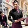 Peter Pan collar men & women shirt,Professional waiter uniform