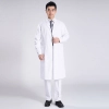 long sleeve medical hospital doctor coat male nurse uniform Color light blue