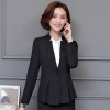 red office style women work skirt suits pant suits