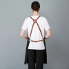 fashion patchwork halter long design housekeeping chef apron waiter apron