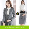 good quality women work suit office style one button skirt suits pant suits