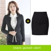 good quality women work suit office style one button skirt suits pant suits