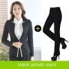 good quality women work suit office style one button skirt suits pant suits