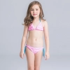 small floral little girl swimwear bikini  teen girl swimwear