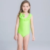 fashion wrapped chest teen girl  swimwear two piece set Color 23