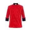 popular reefer collar unisex chef coat for work chef uniforms