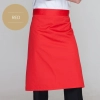 classic half length high quality chef aprons Color Red