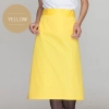 classic half length high quality chef aprons Color yellow