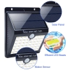 wall mounted solar panel led light solar sensor wall light