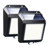 wall mounted solar panel led light solar sensor wall light Size (CN) 80 led